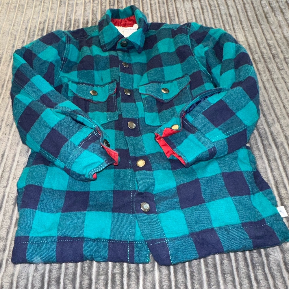 Sherpa lined shirt-jacket